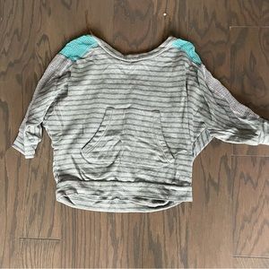 Jolt by Nordstrom Striped Sweatshirt - Size Small